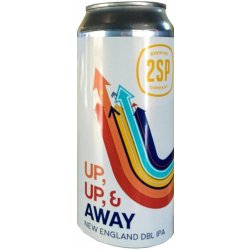 2SP Brewing Company Up, Up, & Away NE DIPA 4 pack 16 oz. Can - Petite Cellars