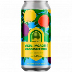 Vault City Brewing Yuzu Peach & Passionfruit