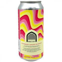 Vault City Strawberry Banana Milkshake - Beer Shop HQ