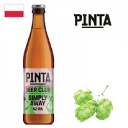 Pinta Beer Club #9 Simply Away New Zealand IPA 500ml - Drink Online - Drink Shop