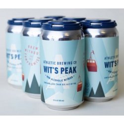 Athletic Brewing Non-Alcoholic Brews WIT'S PEAK NA 12 oz 6 pack 12 oz. Can - Petite Cellars