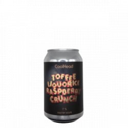 CoolHead  Toffee Liquorice Raspberry Crunch - De Biersalon