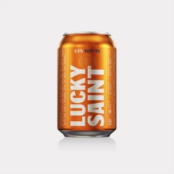 Lucky Saint  Hazy IPA  0.5% 330ml Can - All Good Beer