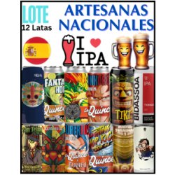 LOTE - IPA´S NACIONALES - Según Stock 12 Latas - 44cl - Buscador de Cervezas - Brewhouse