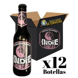 BREW INDIE - CASTILLA SIN - Tostada Sin Alcohol 12x33cl - Buscador de Cervezas - Brewhouse