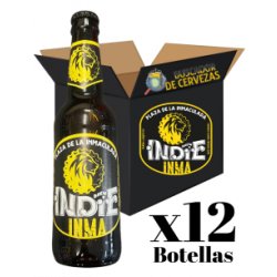 BREW INDIE - INMACULADA - Lager 12x33cl - Buscador de Cervezas - Brewhouse