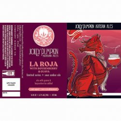 Jolly Pumpkin Artisan Ales La Roja (Boysenberry & Guava Edition)