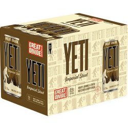 Great Divide Yeti Imperial Stout 12oz can-6pk - Bine & Vine