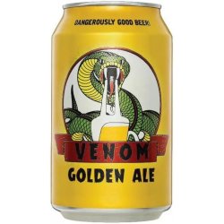 Venom Brewing Golden Ale 330ml - BoozeBud