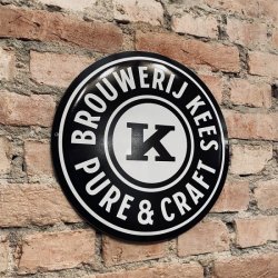 Brouwerij Kees KEES wandbord - Brouwerij Kees