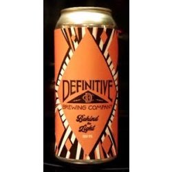 Definitive Brewing Company Behind The Light 4 pack 16 oz. Can - Petite Cellars