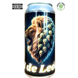 BREW INDIE & VAMOS A BEER - H DE LEÓN - West Tableland IPA Lata 44cl - Buscador de Cervezas - Brewhouse