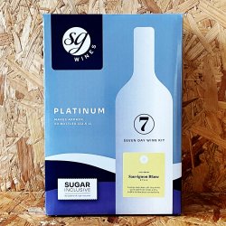 SG Wines - Platinum - Sauvignon Blanc - Solomon Grundy - 7 Day - 30 Bottle White Wine Kit - Brewbitz Homebrew Shop