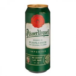 Pilsner Urquell 4.4% – Lon 500ml – Thùng 24 Lon - BIA NHẬP ĐÀ NẴNG