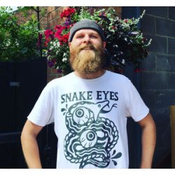 Black Iris Snake Eyes - T-Shirt - Black Iris Brewery