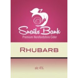 Snailsbank Orchard Rhubarb Cider - Pivovar