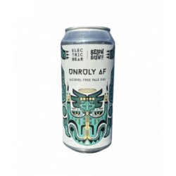 Electric Bear  Below Brew Co  Unruly AF  Pale ale - Alcoholvrij Bierhuis