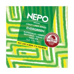 Nepo Brewing Crazy Lines Series: Evergreen