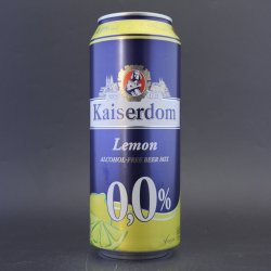 Kaiserdom - Lemon - 0% (500ml) - Ghost Whale