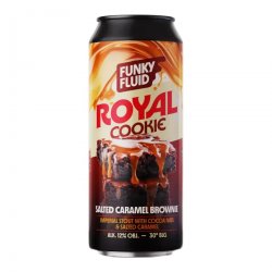 Funky Fluid Royal Cookie: Salted Caramel Brownie Funky Fluid Royal Cookie: Salted Caramel Brownie