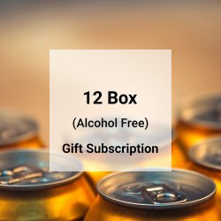 Beer Club 12 Box Gift Subscription (Alcohol Free) - The Epicurean