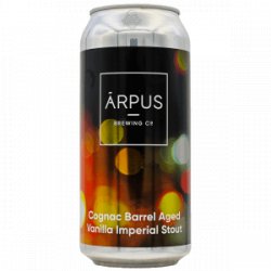 Ārpus Brewing Co.  Cognac Barrel Aged Vanilla Imperial Stout - Rebel Beer Cans