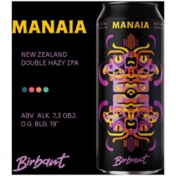 BIRBANT MANAIA Double Hazy IPA - Sklep Impuls