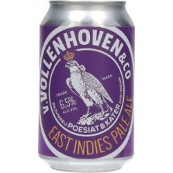 Poesiat & Kater V. Vollenhoven & Co East Indies Pale Ale - Drankgigant.nl