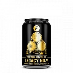 Frontaal Brewing Legacy No.9 Stout 10,5% 330ml - Drink Station