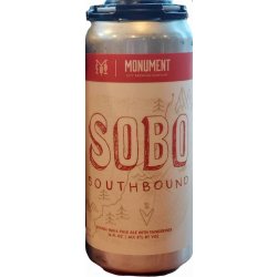 Monument City Brewing SOBO NEIPA 4 pack 16 oz. Can - Petite Cellars