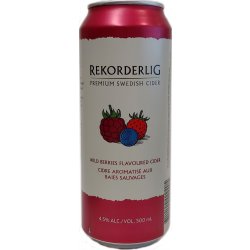 Rekorderlig Wild Berries Cider 4 pack 12 oz. Can - Petite Cellars