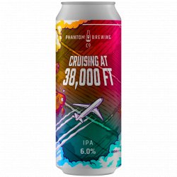 Phantom Brewing Co. Cruising At 38,000 Ft