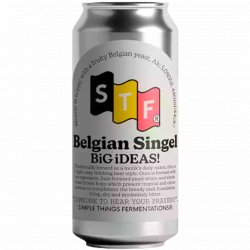 Simple Things Fermentations Belgian Singel - Big Ideas Series 34 Simple Things Fermentations Belgian Singel - Big Ideas Series 34