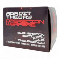 Adroit Theory – TRANSFORMERS: Operation Warfare SET - Rebel Beer Cans
