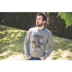 CHOUFFE Men's Sweater - Grey - Chouffe