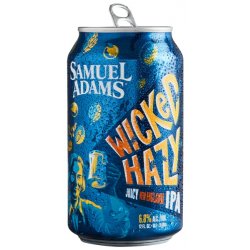 Samuel Adams Wicked Hazy Juicy NEIPA 12 pack 12 oz. Can - Petite Cellars