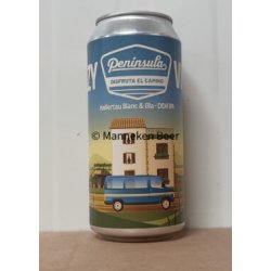 Península Hazy Vibes: Hallertau Blanc & Ella - Manneken Beer