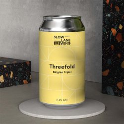Slow Lane Brewing Threefold Slow Lane Brewing Threefold