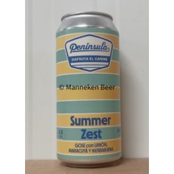 Península Summer Zest - Manneken Beer