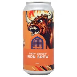 Vault City Brewing Fiery Ginger Iron Brew - Hops & Hopes