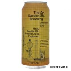 The Garden Brewery Hazy Double IPA: Tropical Juice Explosion