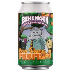 Behemoth Low Hanging Fruit Blood Orange and Passionfruit Sour 330ml - The Beer Cellar