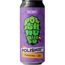 ReCraft: Polish Hazy IPA Pałacowy & Zibi   - puszka 500 ml - Piwne Mosty - Stu Mostow