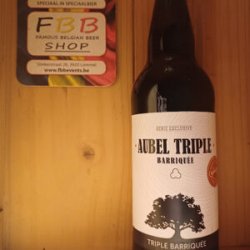 Aubel triple barriquee - Famous Belgian Beer