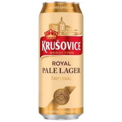 Krusovice Royal Pale Lager Imperial 500ml Can - Beer Store Australia