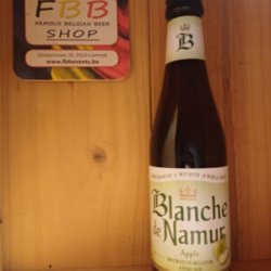 Blanche de Namur apple - Famous Belgian Beer