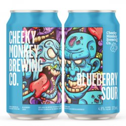 Cheeky Monkey Brewing Co. Blueberry Summer Sour - Beer Force