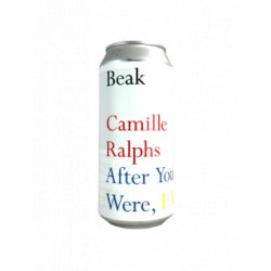 Beak - After You Were, I Am (DDH Pale Ale) 44 cl - Bieronomy