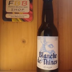 Blanche de Thines - Famous Belgian Beer