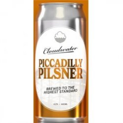 Cloudwater Brew Co. Piccadilly Pilsner
